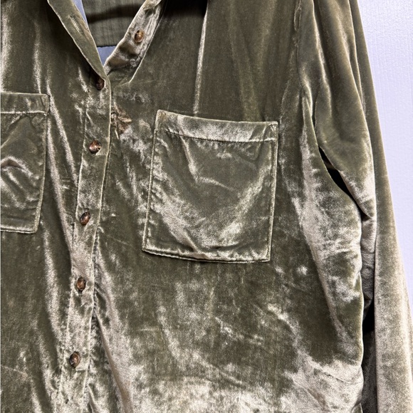 Anthropologie Maeve Olive Green Jacket - Picture 5 of 8